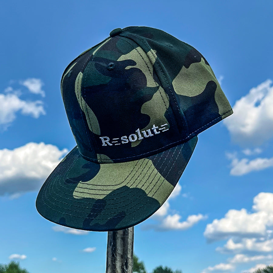 Resolute Camo Snapback Hat