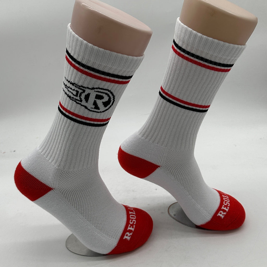 Resolute Striped Sock